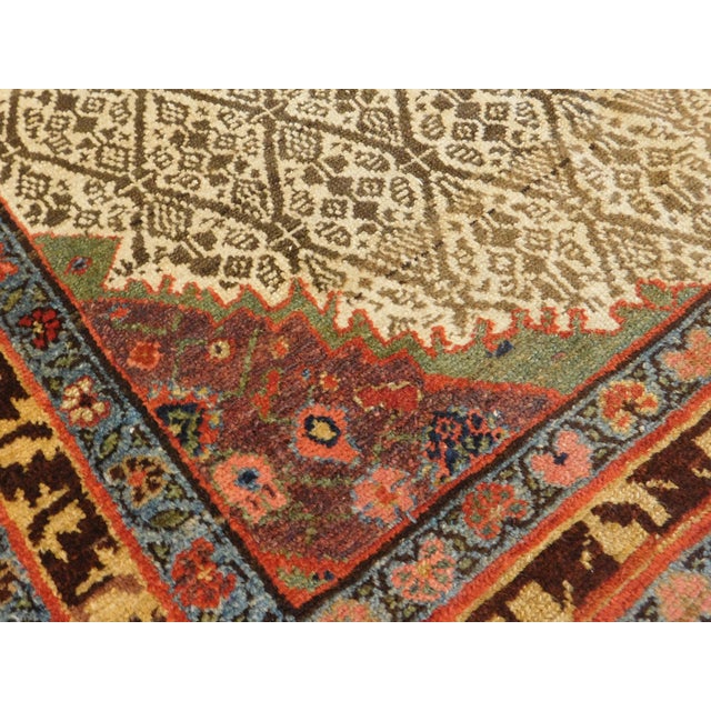 Hand Knotted Northwest Persian Camel Hair Sarab Gallery rug.4"9"x 11' For Sale - Image 15 of 18