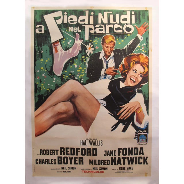 1964 Original American Movie Poster (Italian Version) - Barefoot in the Park For Sale - Image 10 of 10