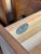 Wood Vintage Baker Furniture Burl and Mahogany Chest With Slate Top – Postmodern / Art Deco Influence For Sale - Image 7 of 10