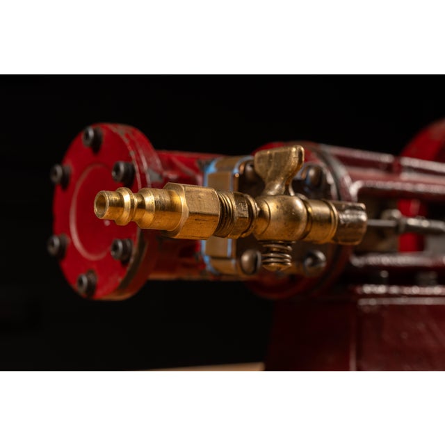 Early 20th Century Antique Horizontal Steam Engine Demonstrator For Sale - Image 5 of 7