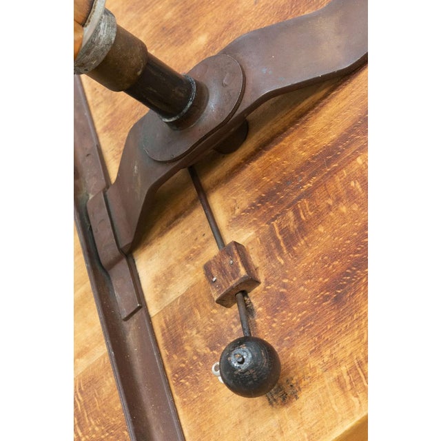 Industrial Swivel Laboratory Chair, 1940s For Sale - Image 6 of 8