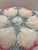 Rare 19th century Majolica oyster plate with pastels colors, shells and seaweeds Gien.