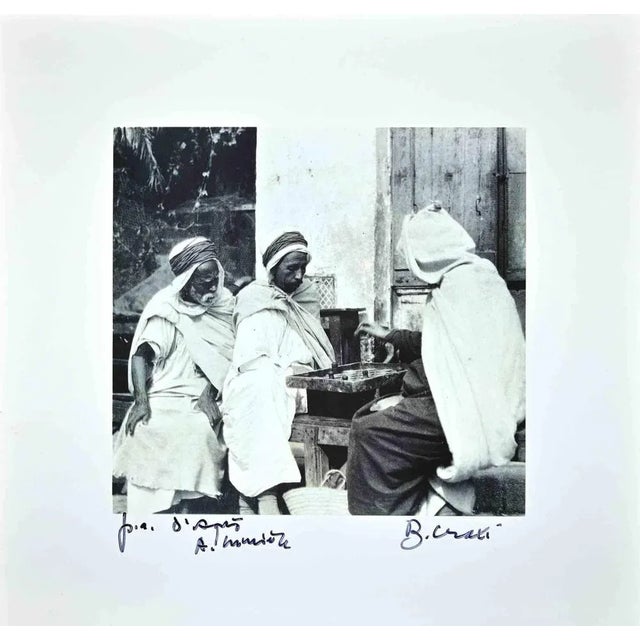 Arab game is an original photolithograph realized in the 1990s by the italian politician bettino craxi. Hand-signed in...