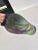 Ceramic Colorful Raku Pottery Vase With Sleek Silhouette For Sale - Image 7 of 7