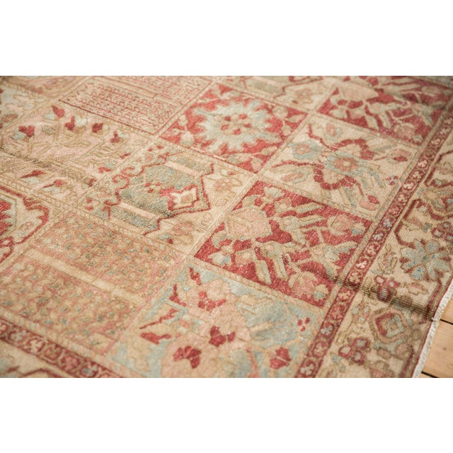 Vintage Distressed Baktiari Carpet - 7'2" x 11'5" For Sale - Image 9 of 12