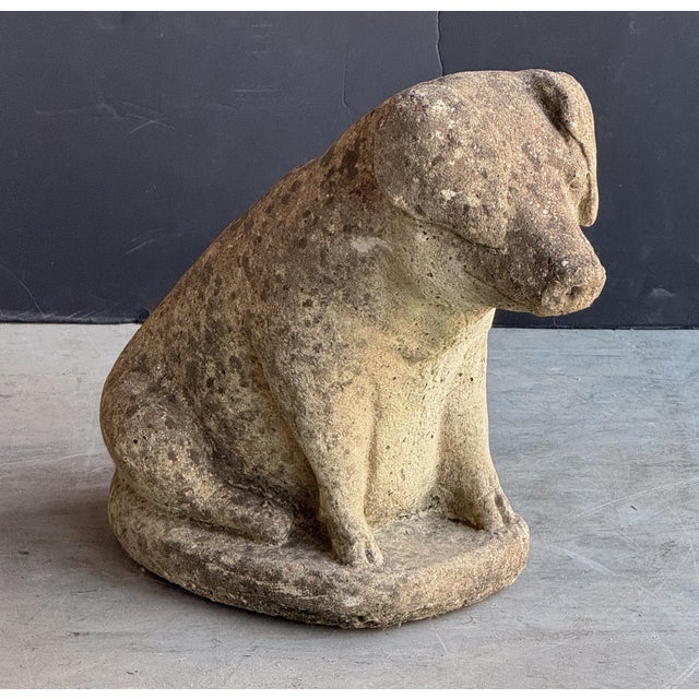 English English Garden Stone Statuary Pig For Sale - Image 3 of 12