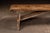 Primitive Pine Trestle Work Bench For Sale - Image 4 of 12