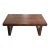 Mid Century Modern Oak Wood Coffee Table For Sale