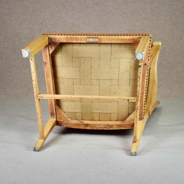 Vintage Swedish Chair by Axel Einar Hjorth for Aski, 1950s For Sale - Image 6 of 9