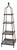 1980s Metal Obelisk Etagere With Stone Shelves For Sale