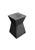 Hand-carved from a single block of solid suar wood, this sculptural side table is a striking expression of natural...