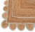 Boho Chic Soft Sea Green Jute Scallop Hand Made Rug - 9'x12' For Sale - Image 3 of 9