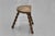 Beige Small Wooden Stool, 1950s For Sale - Image 8 of 11