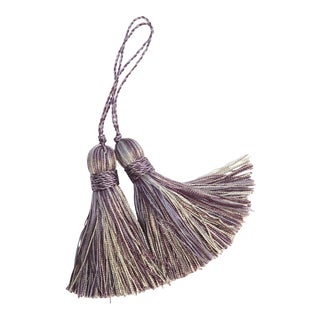 Petite Amethyst Tassels - a Pair For Sale