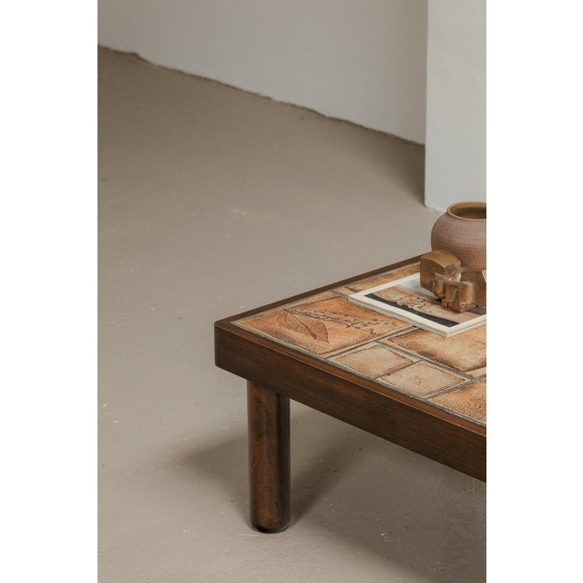 Mid-Century Modern Coffee Table from Vallauris, France, 1950s For Sale - Image 3 of 7