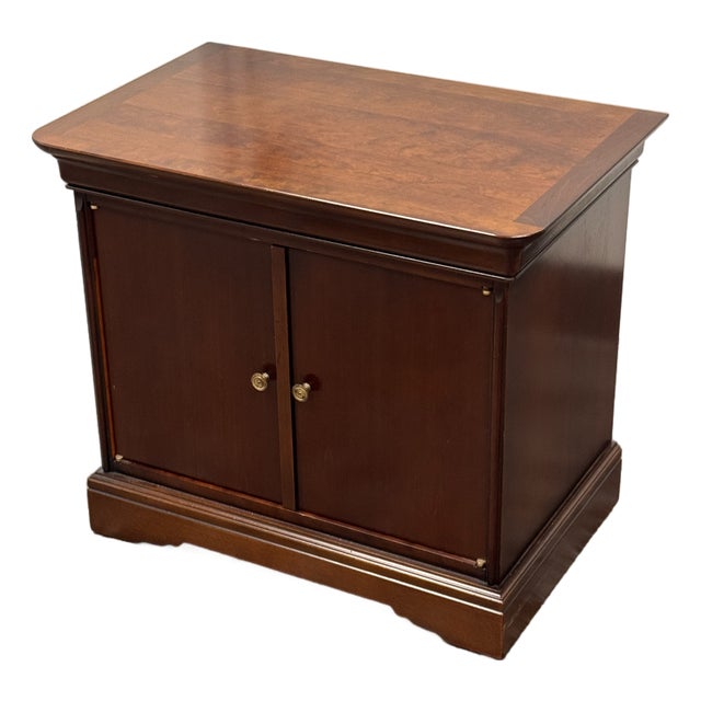 Grange French Louis Philippe Bedside Chest, Vintage For Sale