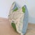 Not Yet Made - Made To Order Christopher Farr Cloth Carnival Print Linen 15x24" Lumbar Pillow in Blue & Green- Single For Sale - Image 5 of 5