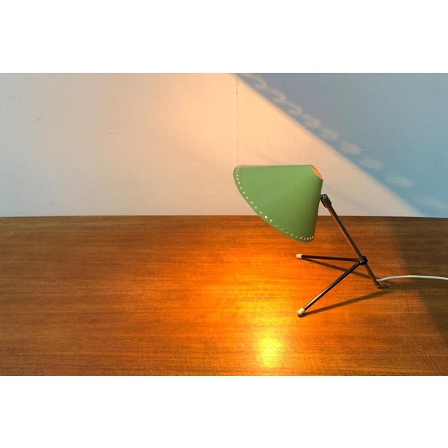 Mid-Century Dutch Minimalist Pinocchio Table or Wall Lamp by H. Busquet for Hala Zeist, 1950s For Sale - Image 12 of 18