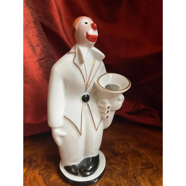 Art Deco Porcelain Figure Clown from Robj, France, 1920s For Sale - Image 13 of 13