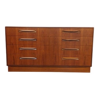 Vintage Mid Century Modern Teak Dresser by G Plan For Sale