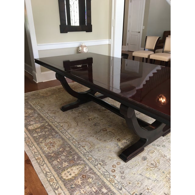 Barbara Barry for Baker Mahogany Dining Room Table Chairish