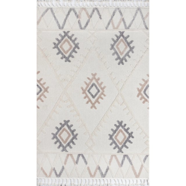 Momeni Odessa Illona Ivory 2'3" X 8' Runner For Sale - Image 9 of 9