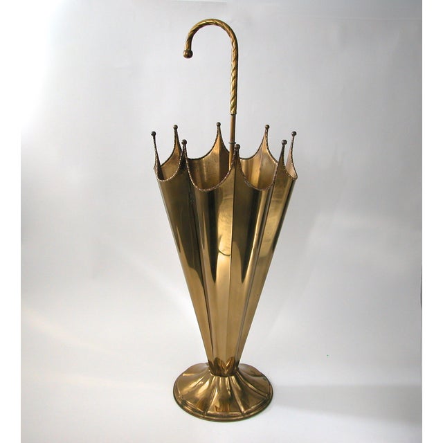 Vintage Brass Umbrella Stand Chairish