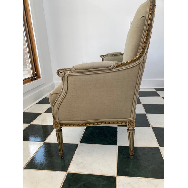 Louis XVI Style French Settee Classic elegance and historical charm. A true statement piece originally sourced from...