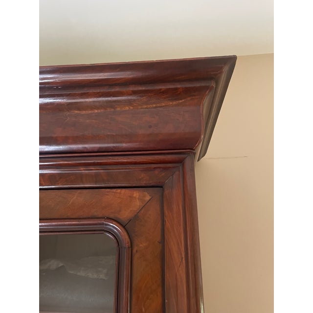 American Empire Mahogany Armoire, C.1840-1850 For Sale - Image 4 of 9