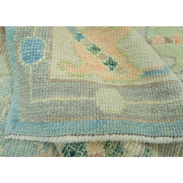 Textile Turkish Oushak Rug 3'9" x 6' #20010 For Sale - Image 7 of 8
