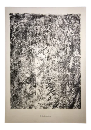 Earth Garden, Original Lithograph, 1959