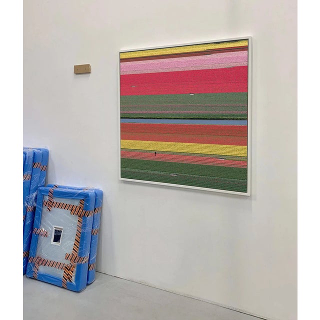 Not Yet Made - Made To Order "AV_Tulip_Fields_036" Contemporary Aerial View Limited Edition Photograph by Bernhard Lang For Sale - Image 5 of 11