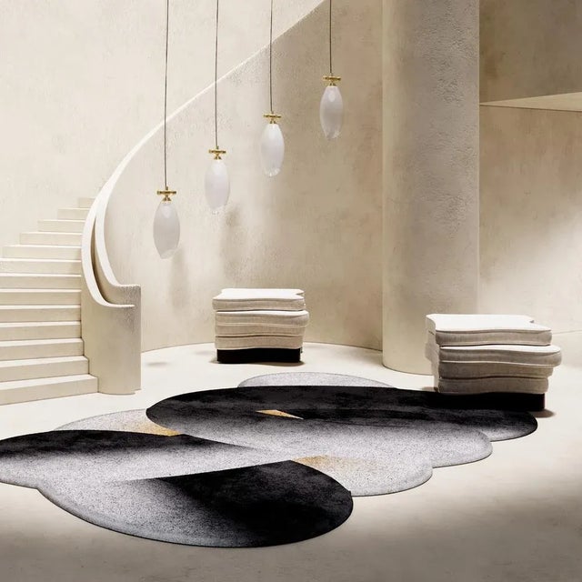 Tapis Shaped #01 Modern Eclectic Rug by TAPIS Studio, 2010s For Sale - Image 4 of 5