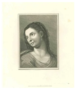 Thomas Holloway, Portrait, Original Etching, 1810