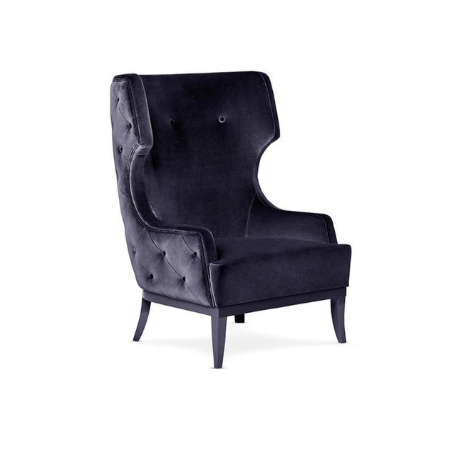 Soft & creamy armchair by munna dimensions: d 88 x w 82 x h 113 cm. Sh: 44 cm. Materials: wood, foam, and upholstery....