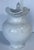 A beautiful piece with raised scrollwork in plain white, this decorative large ironstone pitcher can be used as a vase for...