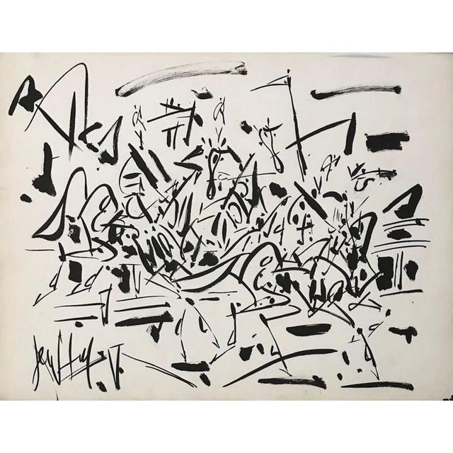 India ink on paper Handsigned by the artist in pencil LCD4792 This piece is attributed to the mentioned designer/maker. It...