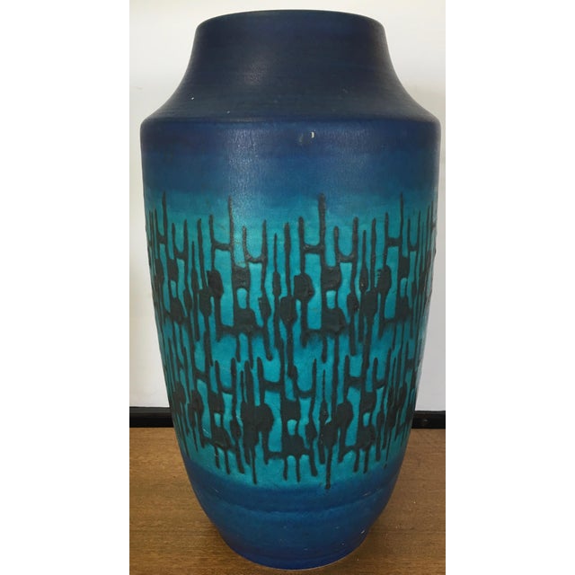 Cobalt Blue Studio Pottery Vase Chairish