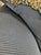 1980s Postmodern Serpentine Curved Two-Piece Sectional Sofa, Ribbed Black Upholstery For Sale - Image 12 of 17