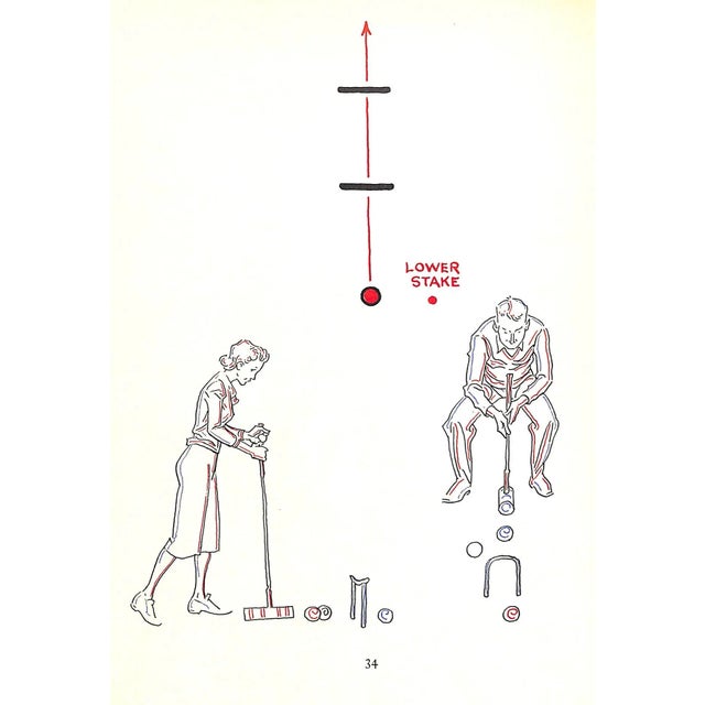 "Croquet: Rules and Strategy for Home Play" 1957 Brown, Paul For Sale - Image 12 of 15