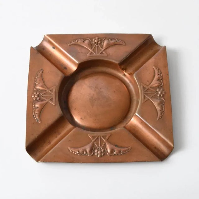 Art Nouveau Copper Ashtray from WMF, 1890s For Sale - Image 5 of 9