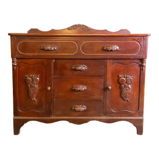 Vintage Carl Forslund Quaint American Cherry Sideboard For Sale