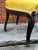 Antique Assorted Yellow Upholstered Side Chair. 19th Century. For Sale - Image 11 of 12