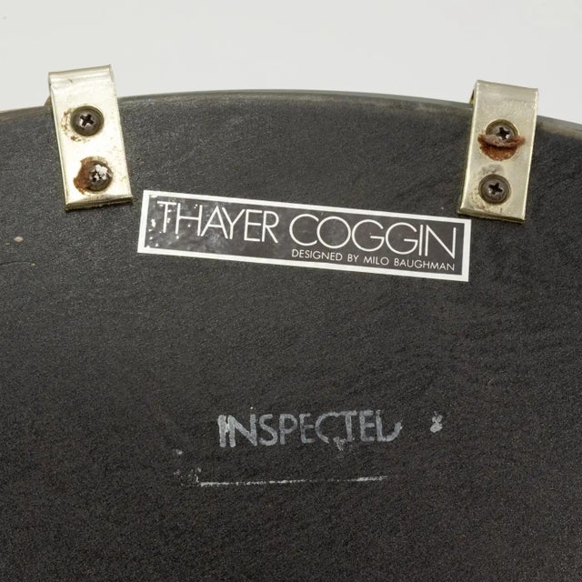 Vintage Milo Baughman for Thayer Coggin Art Deco Wall Mirror For Sale In Chicago - Image 6 of 6