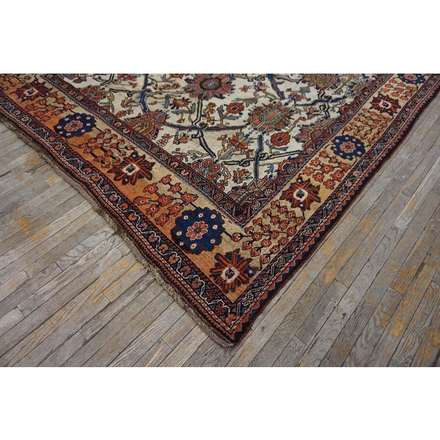 Traditional Antique Persian Bakhtiari Rug With Design Inspiration From 17th Century Safavid Weavings For Sale - Image 12 of 12