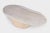 Modern White Oval Block Coffee Table For Sale In Greensboro - Image 6 of 6