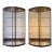 Pair of Design Institute America Series 74 Bh21 Illuminated Curved Glass Étagères With Gunmetal and Brass Finish For Sale