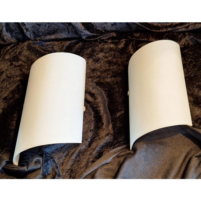 Vintage Wall Lamps in Glass by Honsel, 2000s, Set of 2 For Sale - Image 4 of 8