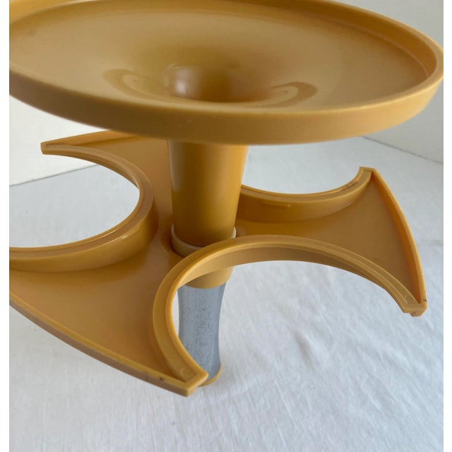 Vintage Mid-Century Condiment Relish Garnish Lazy Suzan For Sale - Image 10 of 11