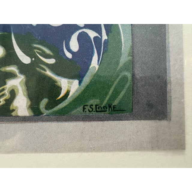 1927 Original the Etude Music Magazine Cover, September, f.s. Cooke, Art Deco, Matted For Sale - Image 4 of 6